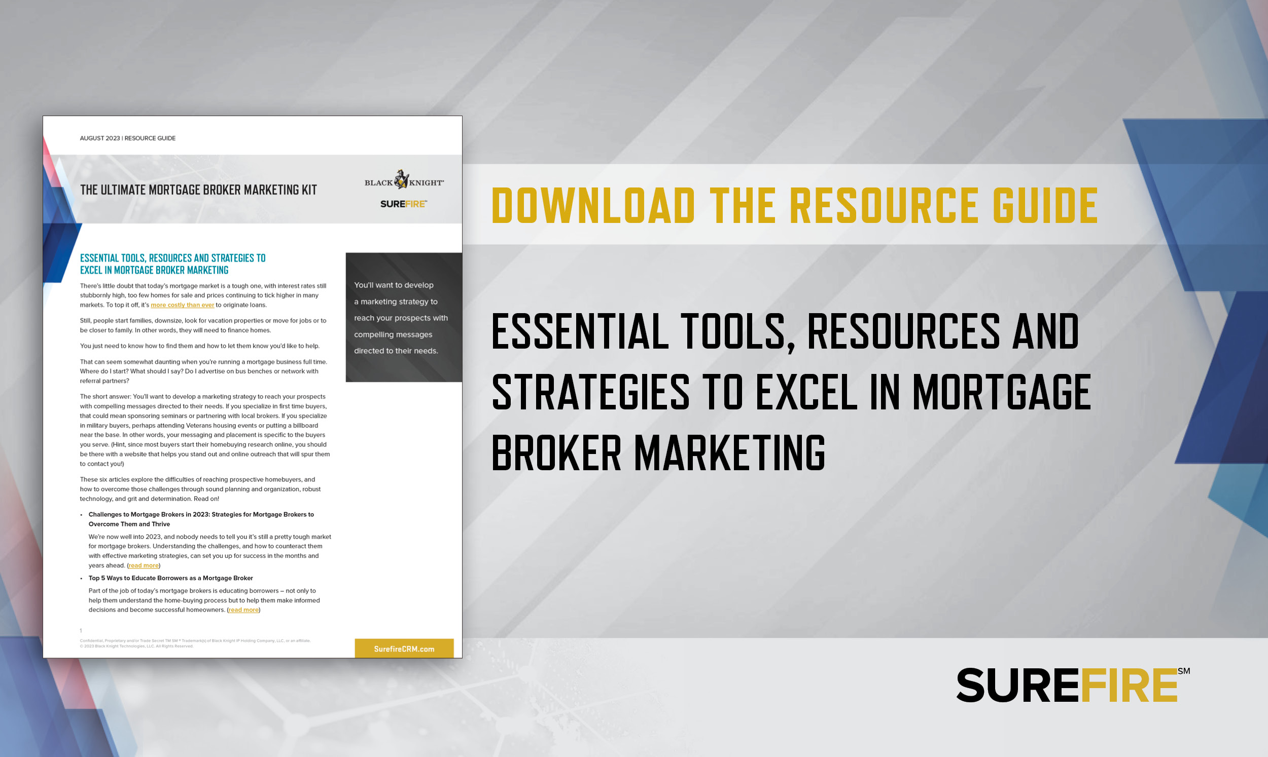 The Ultimate Mortgage Broker Marketing Kit